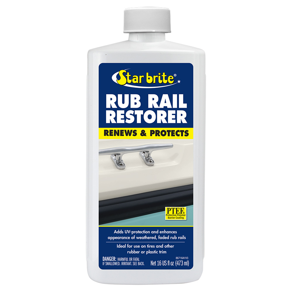 [86716] Star brite Rub Rail Restorer & Protectant - 16 oz