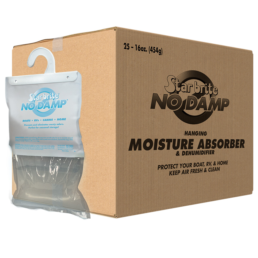 [85472] Star brite No Damp Moisture Absorber & Dehumidifier Hanging Bag - 16 oz *25 Pack