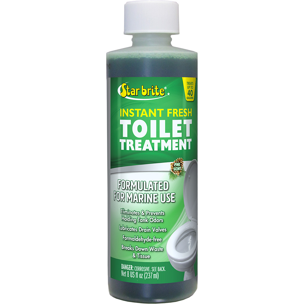 [71763] Star brite Instant Fresh Toilet Treatment - Pine Scent - Biodegradable Formula - 8 oz *6 Pack