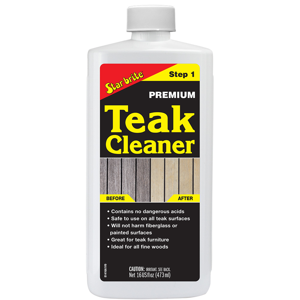 [81416] Star brite Premium Outdoor Teak Cleaner - Step 1 - 16 oz