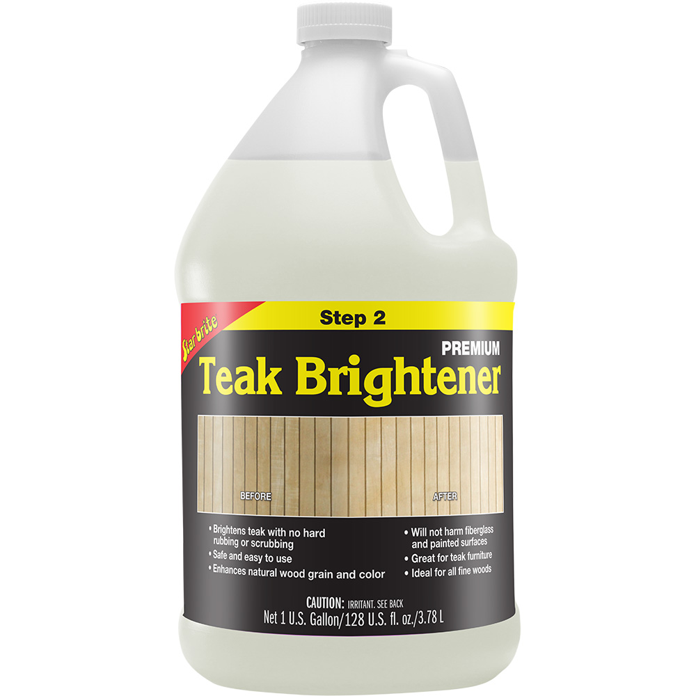 [81500] Star brite Premium Teak Brightener - 1 Gallon
