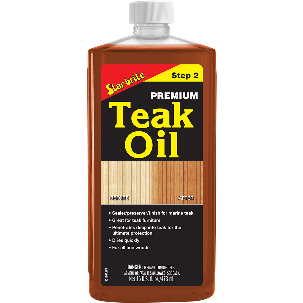[85116] Star brite Premium Golden Teak Oil - 16 oz