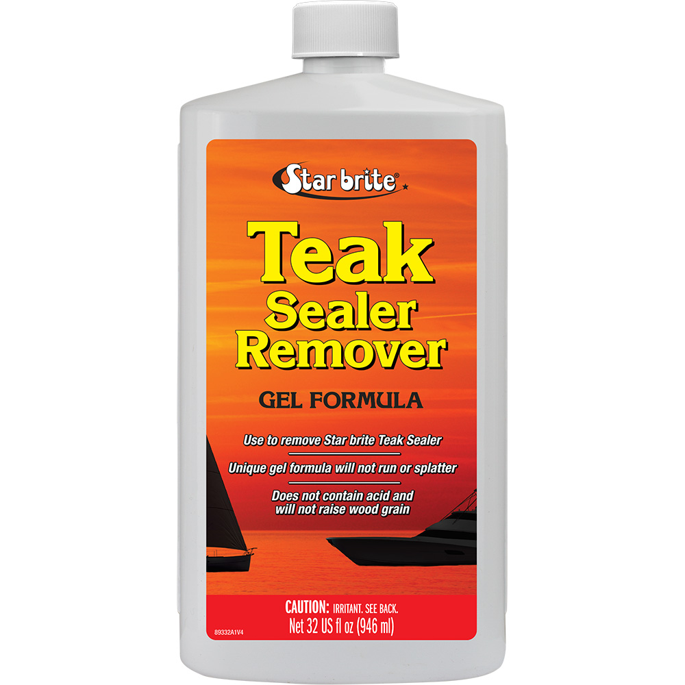 [89332] Star brite Teak Sealer Remover - Gel Formula - Citrus Scent - 32 oz
