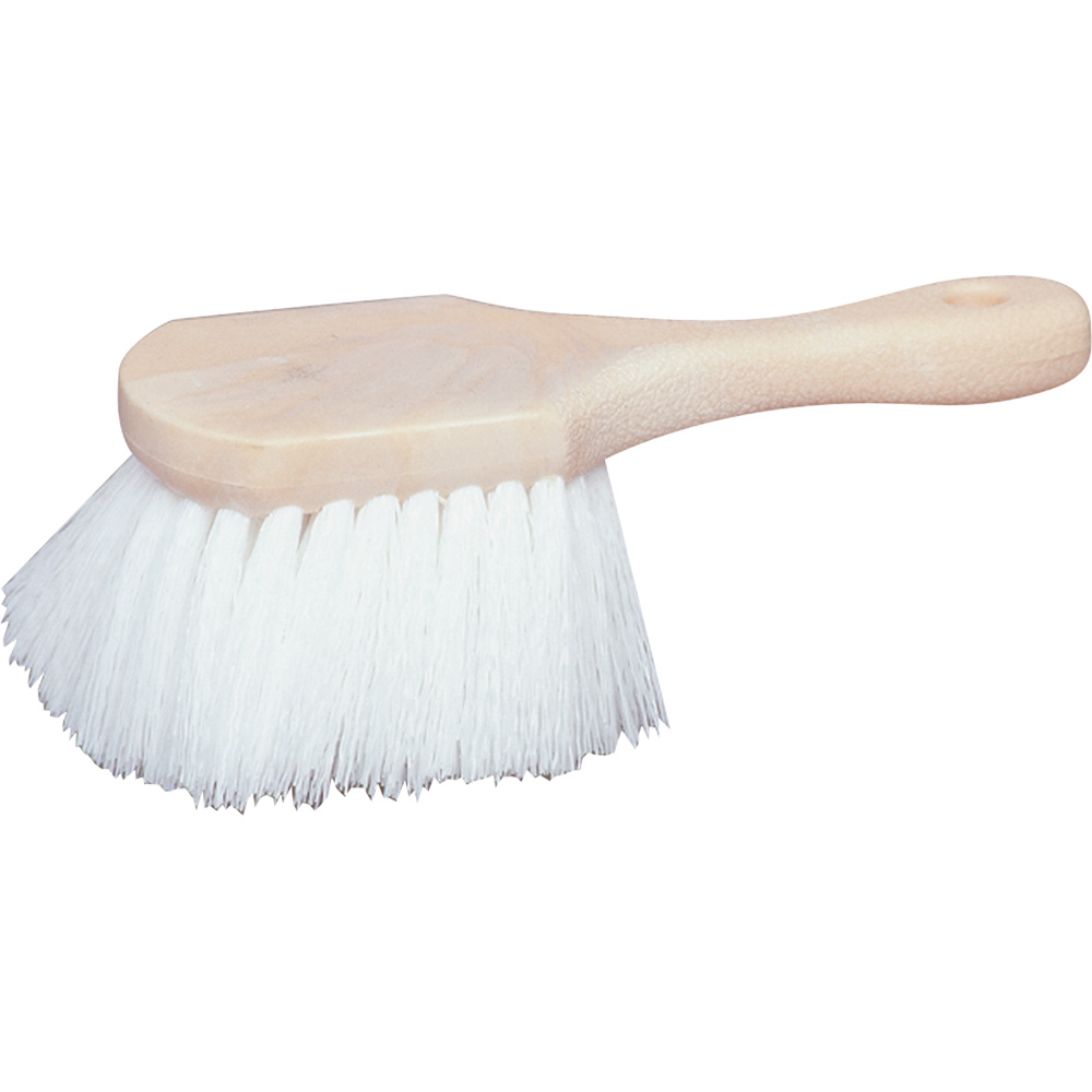 [40025] Star brite Marine-Grade Short Handle Scrub Brush – Durable Star Prene Fiber