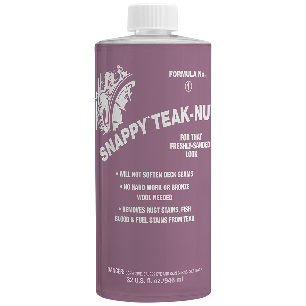 [STN-Q1] Snappy Teak-Nu Formula No. 1 - 32 oz