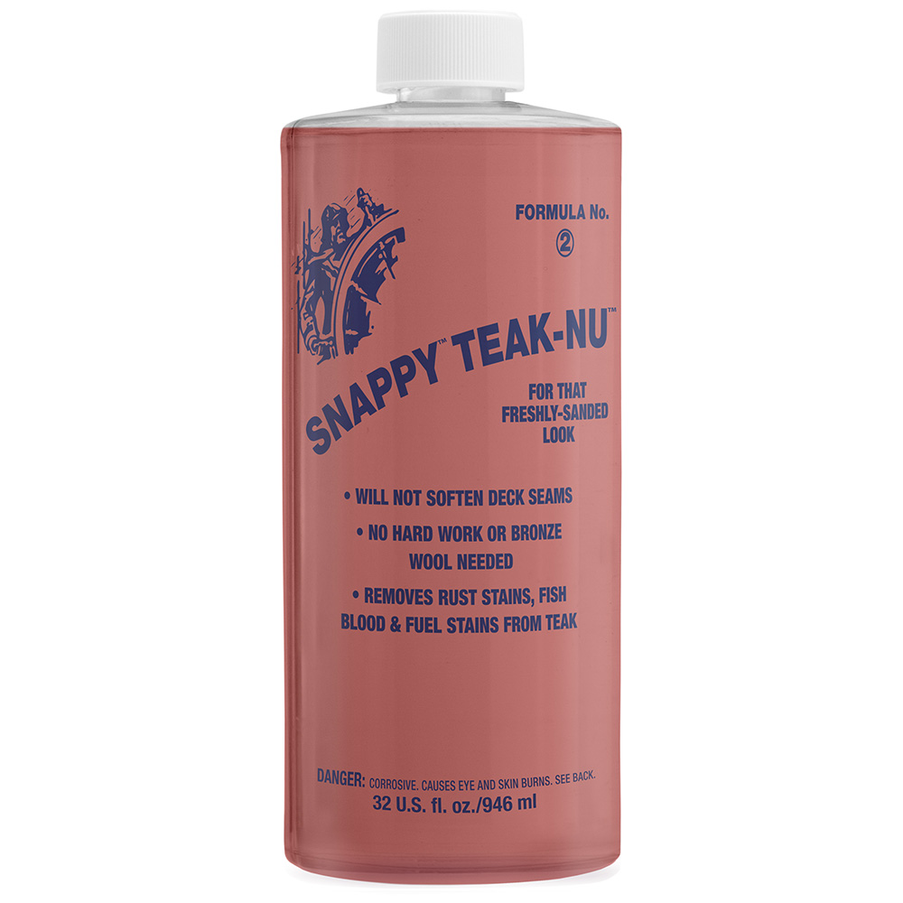 [STN-Q2] Snappy Teak-Nu Formula No. 2 - 32 oz