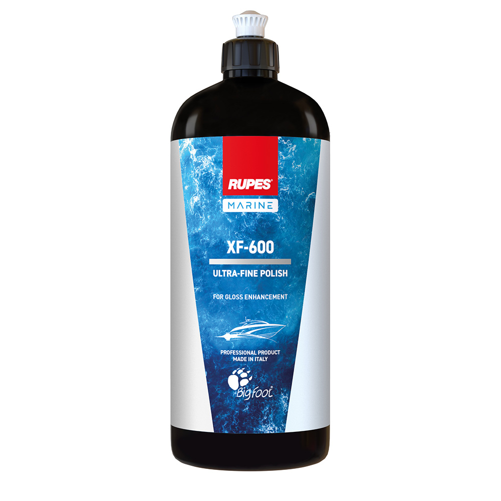 [9.XF600] RUPES Marine XF-600 Ultra Fine Polish 1000ML/33.8oz for Gloss Enhancement
