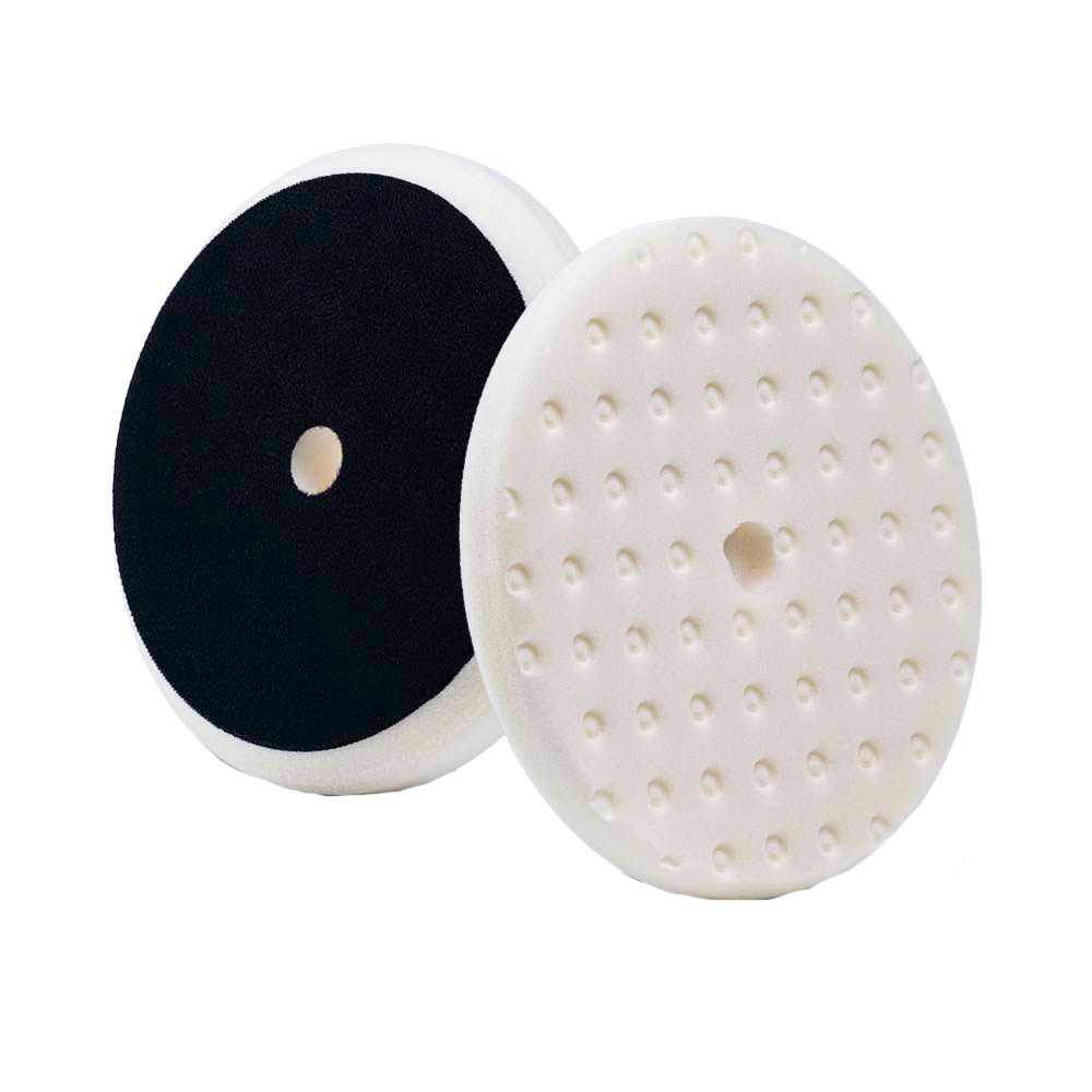 Lake Country Soft White Foam Polishing Pad with CCS Technology™ 8" x 1.25"
