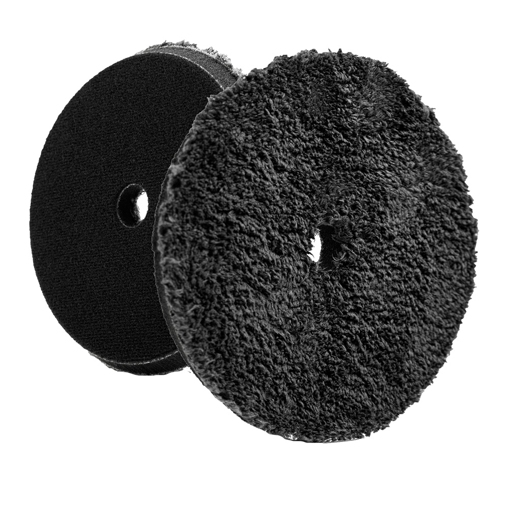 [HDO-650F-POL-LC] Lake Country HDO Microfiber Polishing Pad - Black - 6.5"