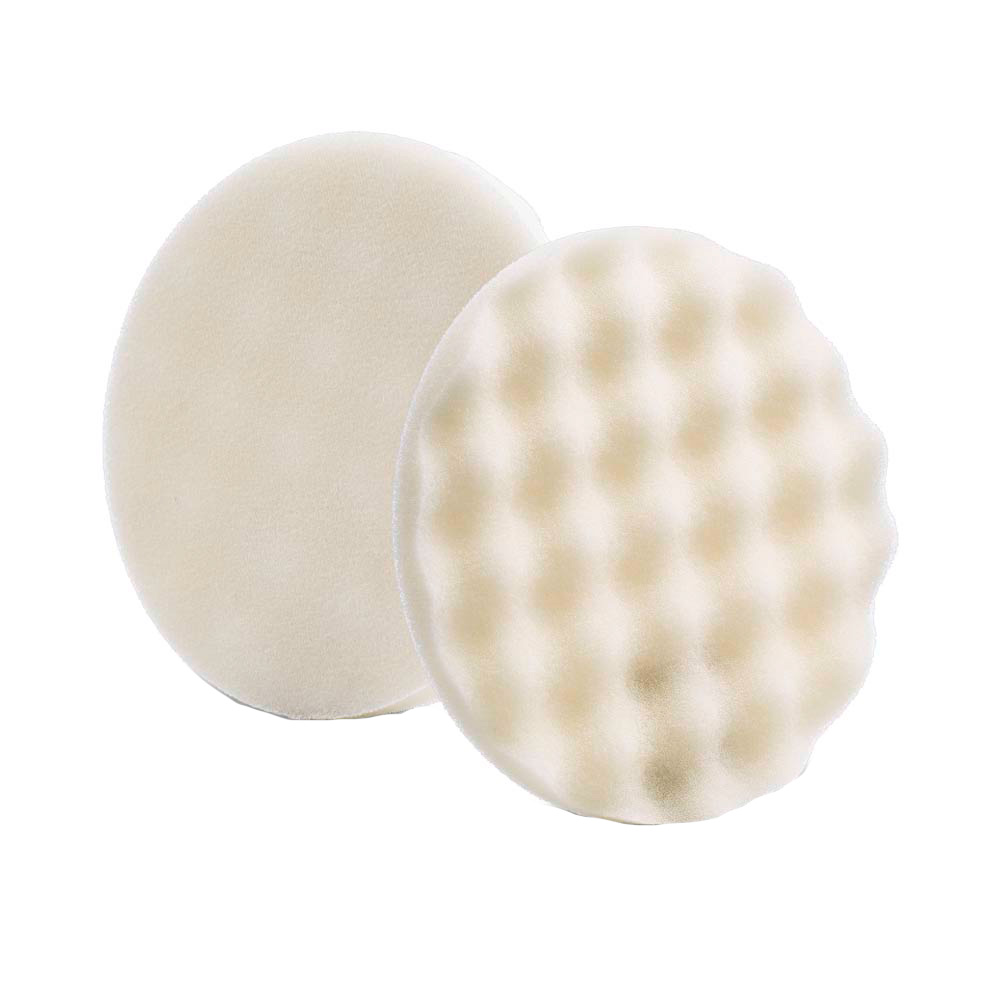 [WP-62800-LC] Lake Country White Compounding Waffle Pro Pad 8" x 7/8" *2-Pack