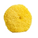 Lake Country Yellow Twisted Acrylic & Wool Pad 8" x 1.5" Quick Disconnect