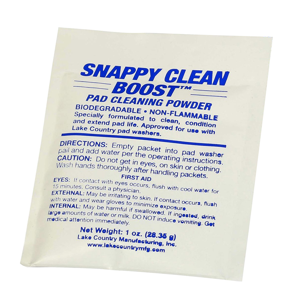 [92-002] Lake Country Pad Cleaning Powder (Citrus 1.25oz Packets) *72 Per Case