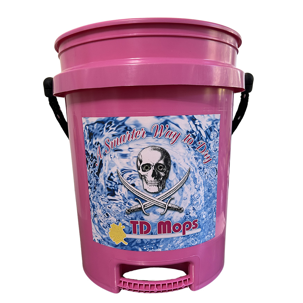 [PINKGRIP] TD Mop TD Grip Bucket - Pink - 5 Gallon
