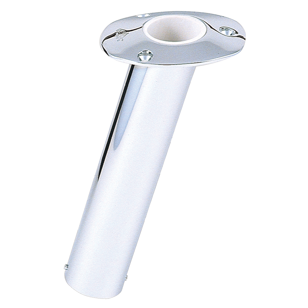 [RH534HS] Lee's 15° Stainless Steel Flush Mount Rod Holder - 2.25" O.D.