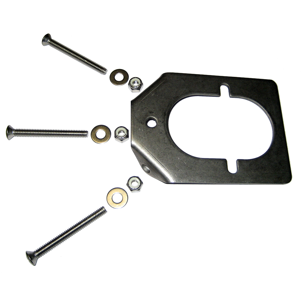 Lee's Stainless Steel Backing Plate for Medium Rod Holders
