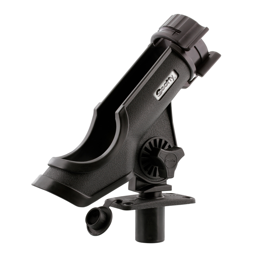 Scotty Powerlock Rod Holder Black with 244 Flush Deck Mount