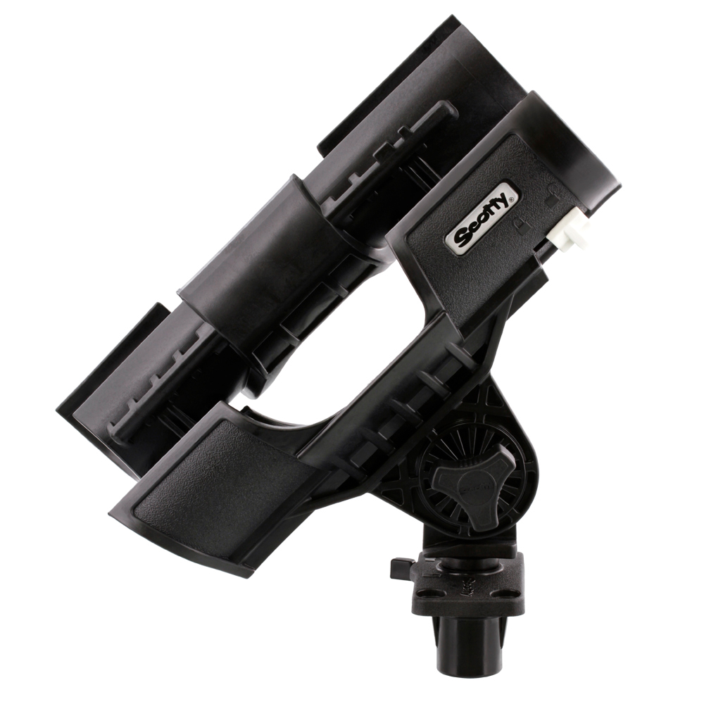 [401-BK] Scotty ORCA Rod Holder with 244 Flush Deck Mount