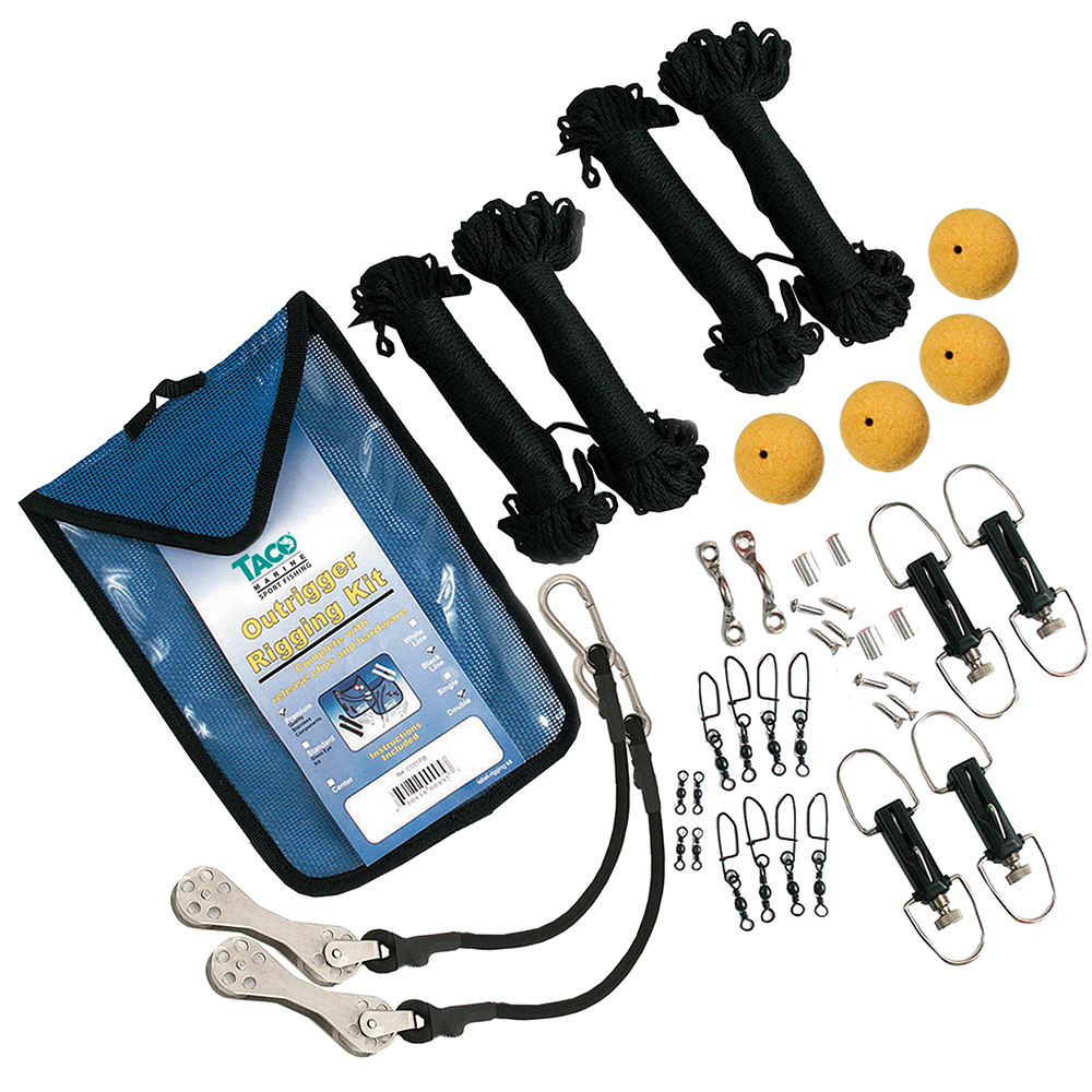 [RK-0002PB] TACO Premium Double Rigging Kit for 2-Rigs on 2-Poles