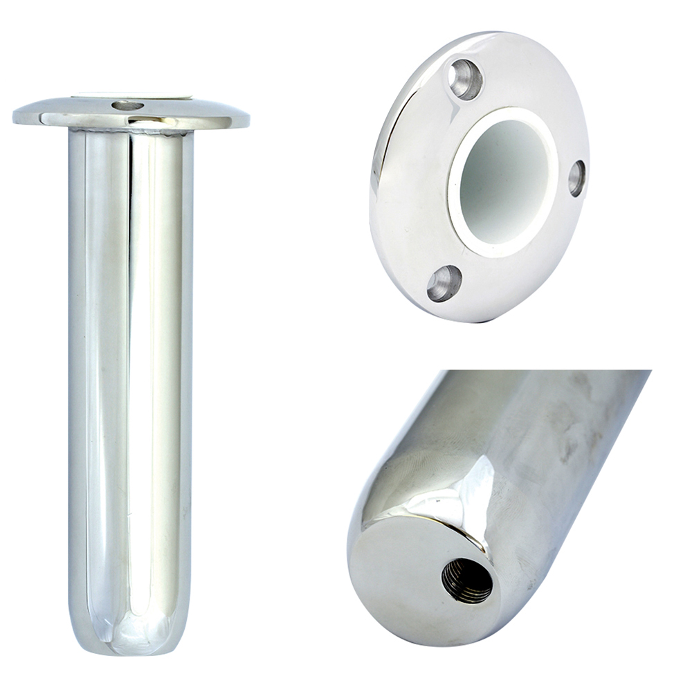 [77902] Tigress Round Head Closed Base Rod Holder - 0° - 9"
