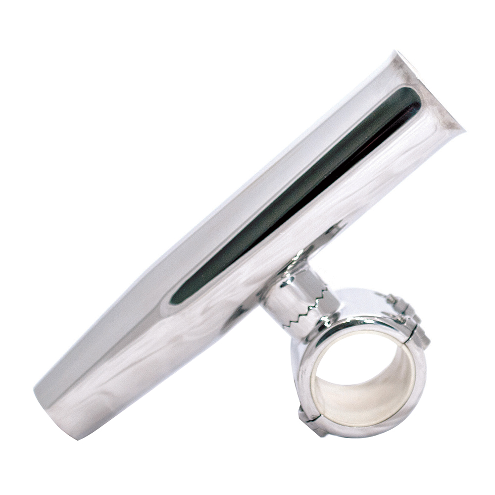[88192] Tigress 1-1/4" Polished SS Adjustable Clamp-On Rod Holder