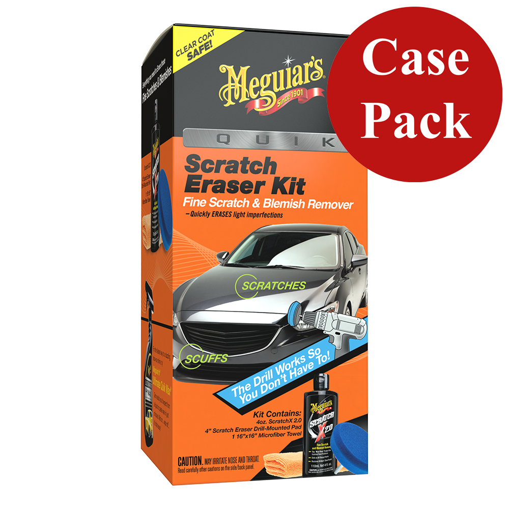 [G190200CASE] Meguiar's Quik Scratch Eraser Kit *Case of 4*