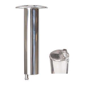[RH5327V] Lee's Rod Holder Medium - 0° - Stainless Steel