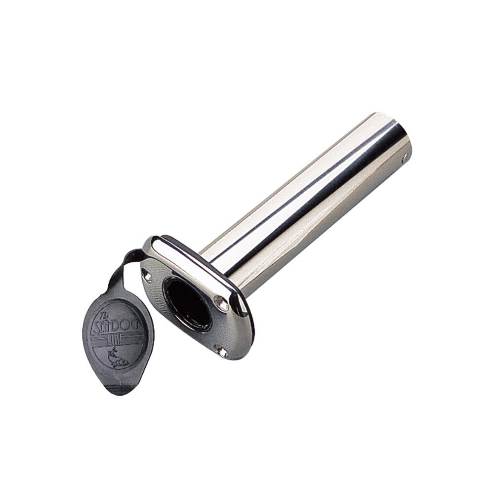 [325233-1] Sea-Dog Stainless Steel Flush Mount Rod Holder with Cap - 90°