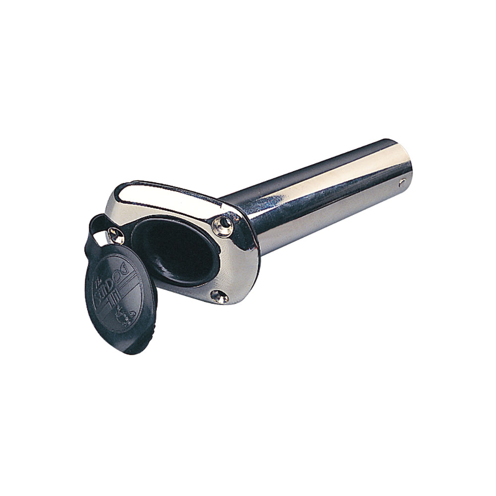 [325235-1] Sea-Dog Cast Stainless Steel Flush Mount Rod Holder with Cap - 30°