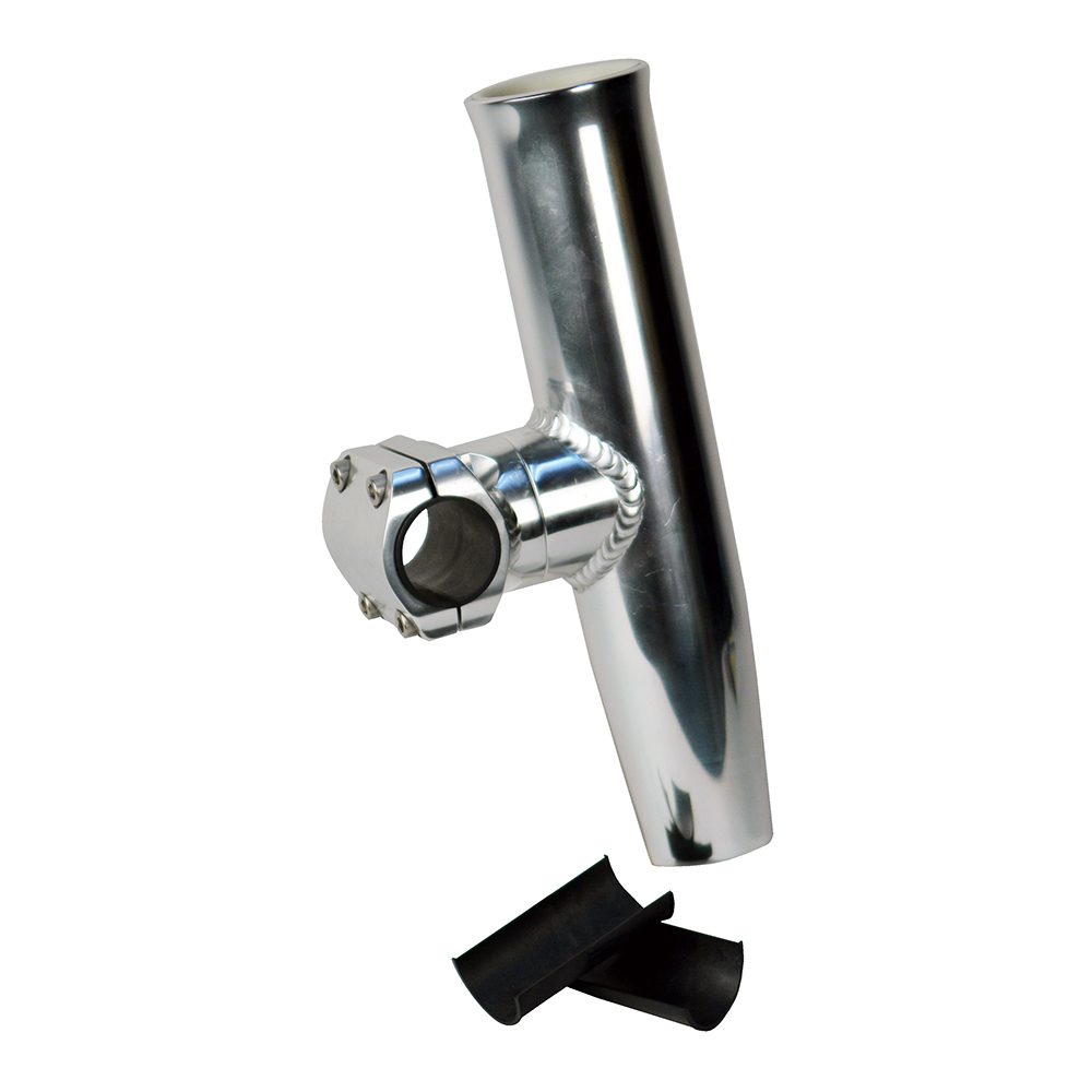 C.E. Smith Adjustable Mid Mount Rod Holder Aluminum 1-1/4" or 1-5/16" with Sleeve & Hex Key