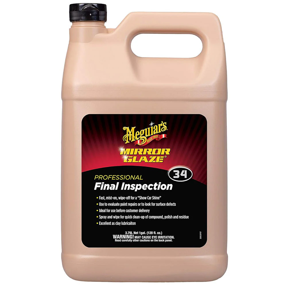 [M3401] Meguiar's Professional Final Inspection Wipe-Off Detailer - 1 Gallon