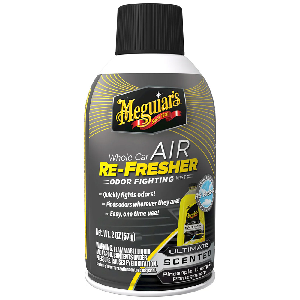 [G260102] Meguiar's Ultimate Whole Car Air Re-Fresher Aerosol - 2oz