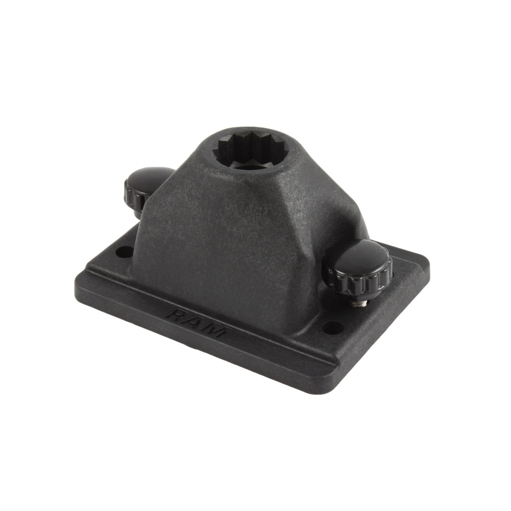 [RAM-114DTMU] RAM Mount RAM Rod 2000 Deck & Track Mount Base Only