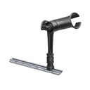 RAM Mount Ram Tube Jr. Rod Holder with 6" Post & Adapt-A-Post Track Mounting Base