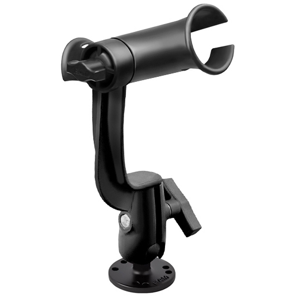 [RAP-390-RBU] RAM Mount Ram Tube Jr. Rod Holder with RAM-ROD Revolution Ratchet/Socket System