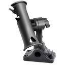 RAM Mount RAM Tube Jr. Fishing Rod Holder, Standard 4" Length Post Spline & Combo Bulkhead/Flat Surface Base with Plunger