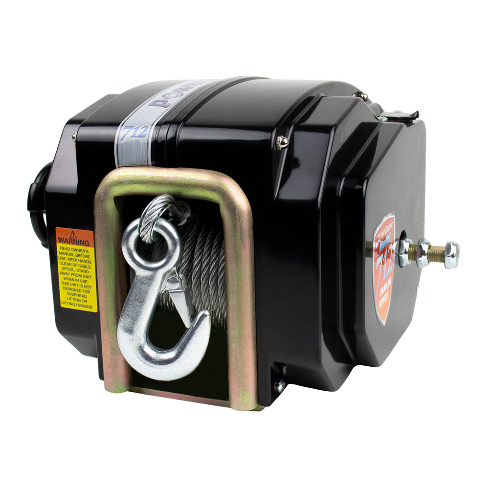 [P77712-S] Powerwinch 712A Trailer Winch with 20' Strap