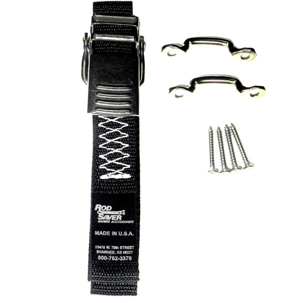 [SSBGTD] Rod Saver Stainless Steel Battery/Gas Tank Tie-Down - 48"