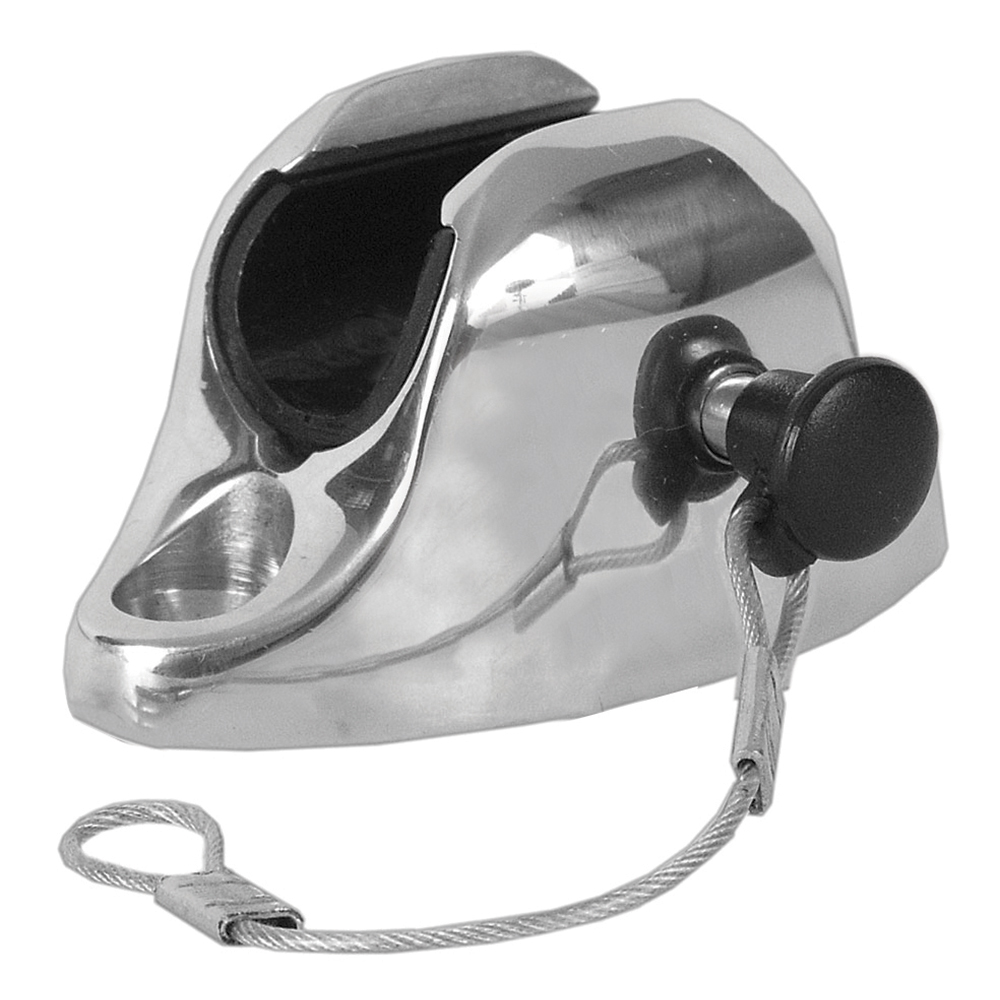 [F13-0301/244BN-1] TACO Flat Deck Hinge with Pin & Lanyard - 7/8"-1-1/4"
