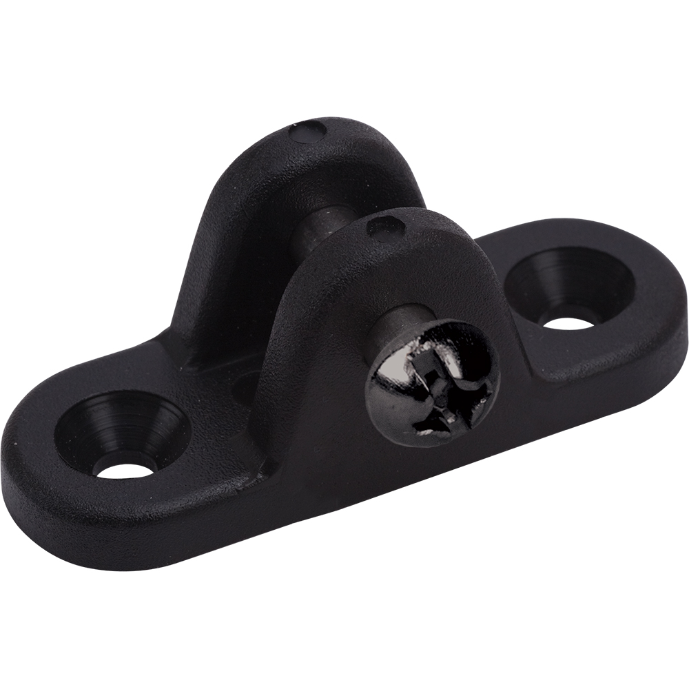 [273205-1] Sea-Dog Nylon Small Deck Hinge - Black - Pair