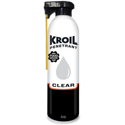 Kroil Clear Food Grade Penetrating Oil - Aerosol - 13oz Can with SprayTech™