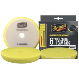Meguiar's Professional 6" Polishing Foam Pads *2-Pack