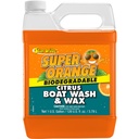 Star brite Super Orange Citrus Boat Wash & Wax - Fresh & Salt Water - 1 Gallon
