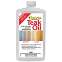 Star brite Teak Oil - Long Lasting, Penetrating, Sealer, & Preserver with UV Inhibitors - 32 oz