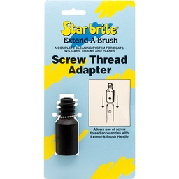 Star brite Screw Thread Adapter for Extend-A-Brush Handles