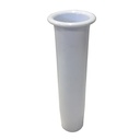 Tigress Lipped Insert for 10" Flared Rod Holder - White