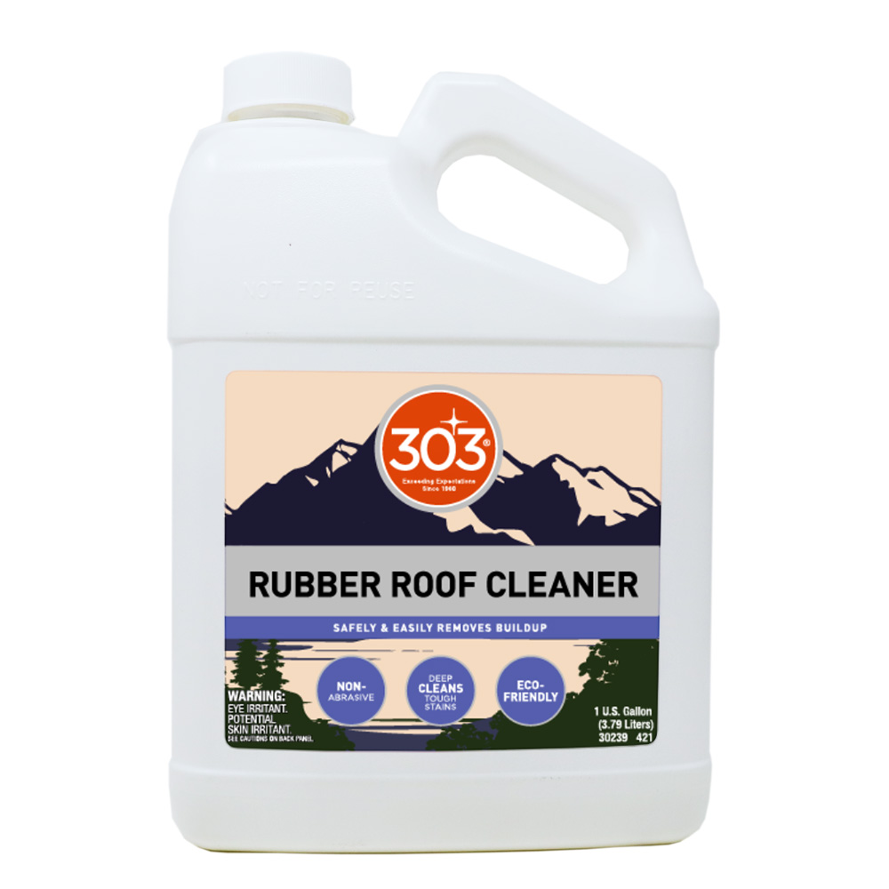 Actual RV Roof & Rubber Seal Care example