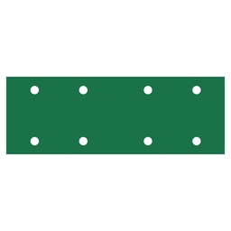 RUPES PROCUT Film Abrasive Sheets 70mm x 200mm (2.75" x 7.8") - 8 Holes - P80 Grit *Box of 50pcs