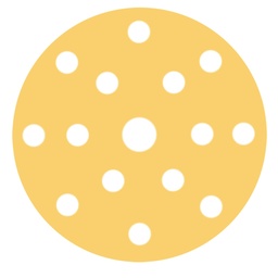RUPES MULTIPURPOSE Paper Abrasive Discs 150mm (6") - 15 Holes - P40 Grit *Box of 50pcs