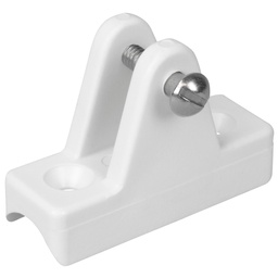 Sea-Dog Nylon Concave Deck Hinge - White - Pair